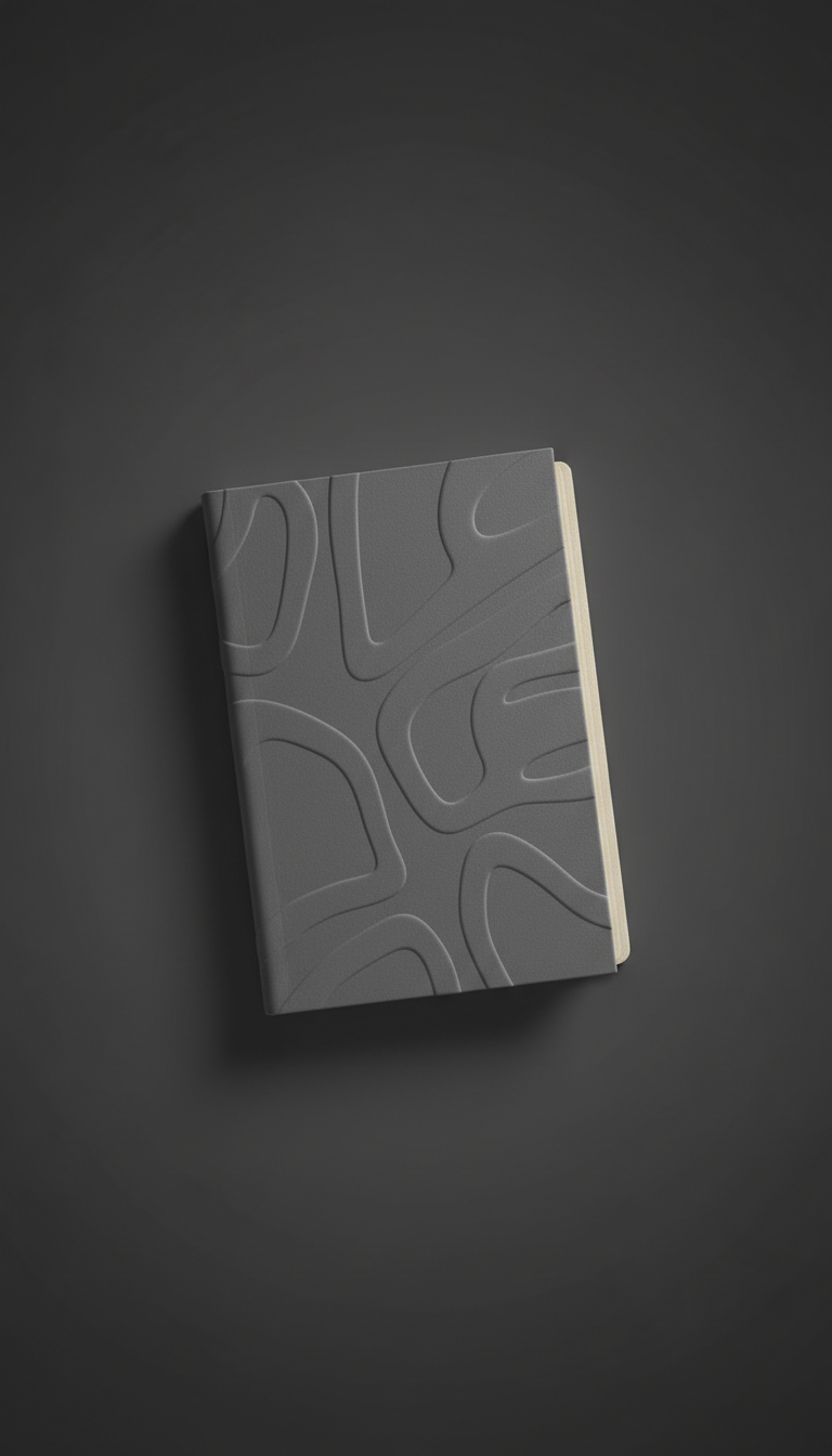 Ghost Gray Pocket Journal