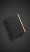 Charcoal Veil Hardcover Journal